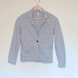 GAP Jersey Blazer